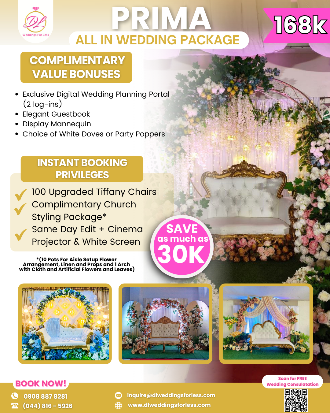PRIMA ALL-IN WEDDING PACKAGE