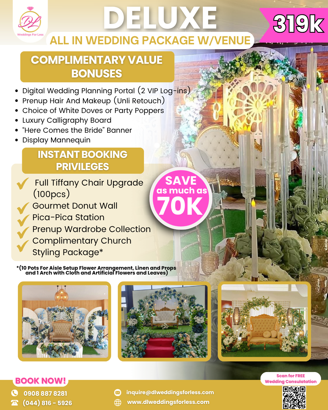DELUXE ALL-IN WEDDING PACKAGE — photo 1