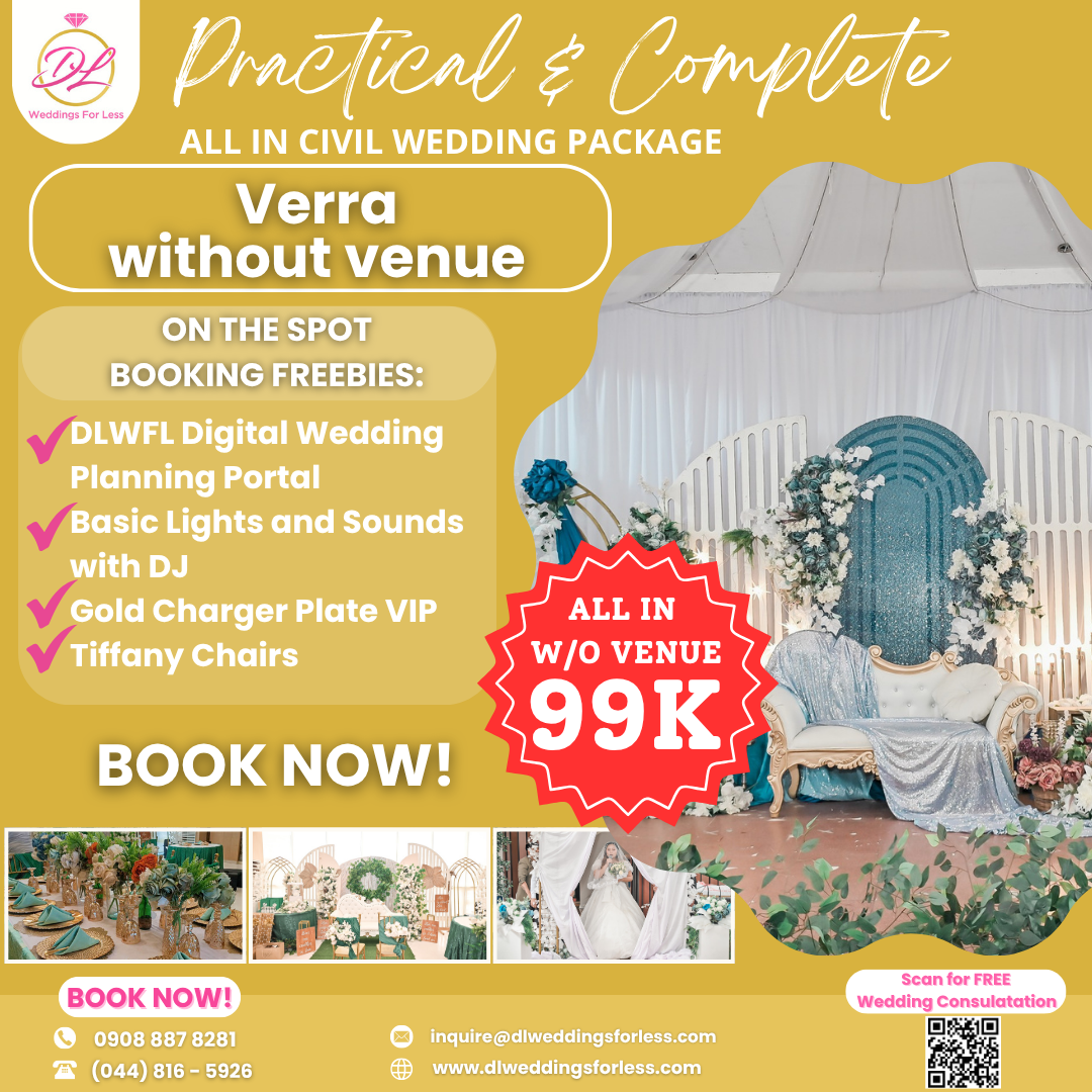 Verra Civil All-in Wedding Package