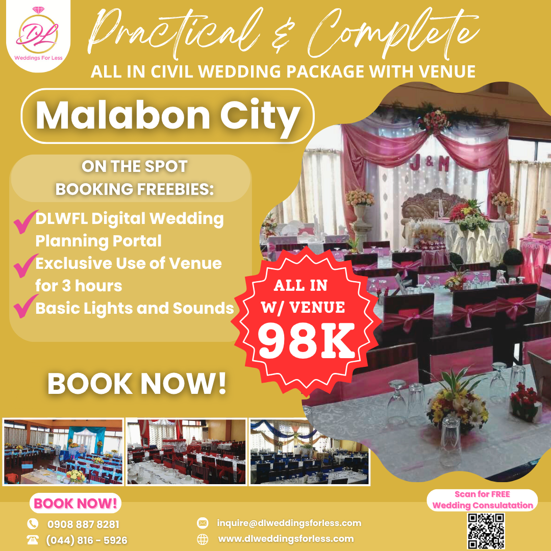 Civil All-in Wedding Package (Malabon City)