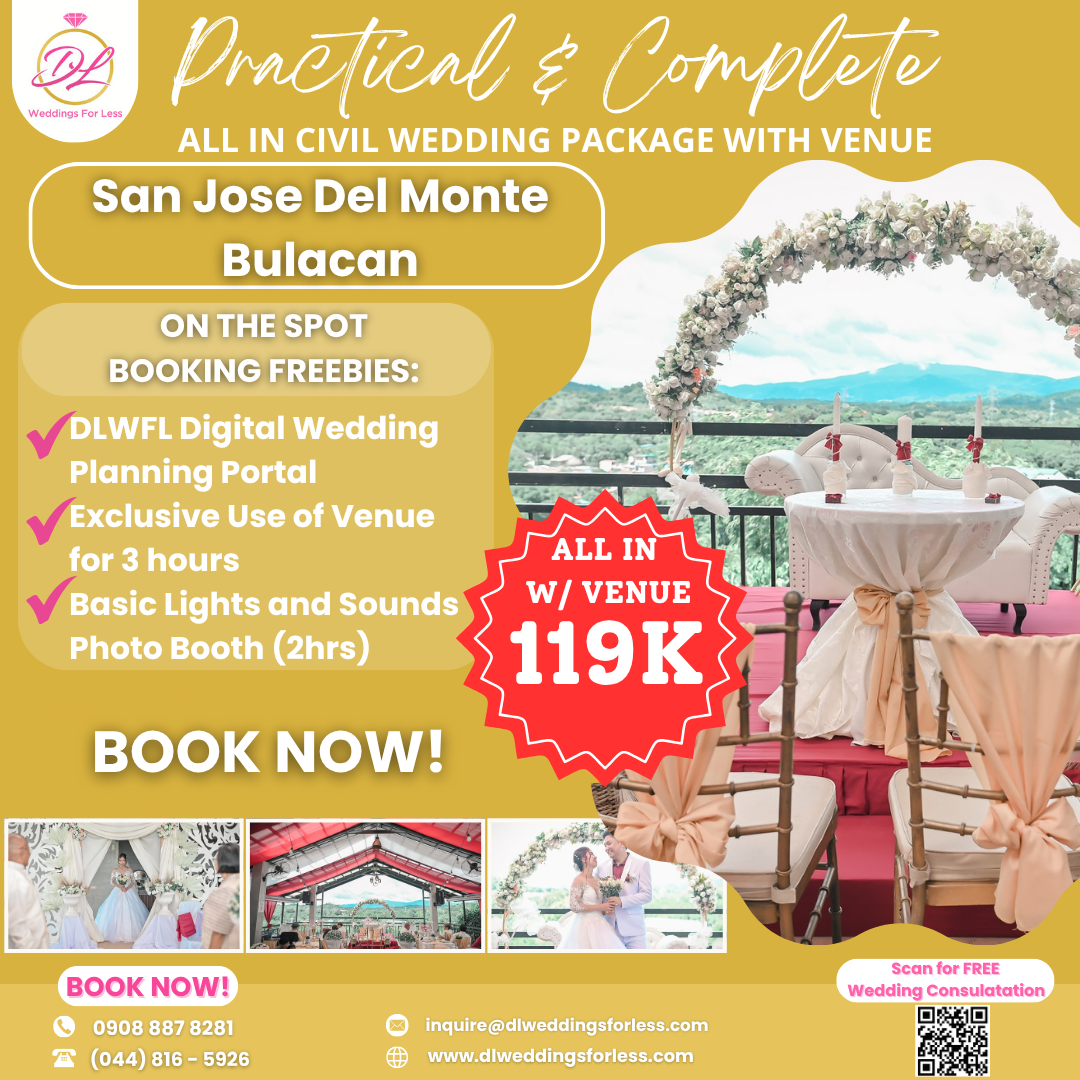 Civil All-in Wedding Package (San Jose Del Monte Bulacan)