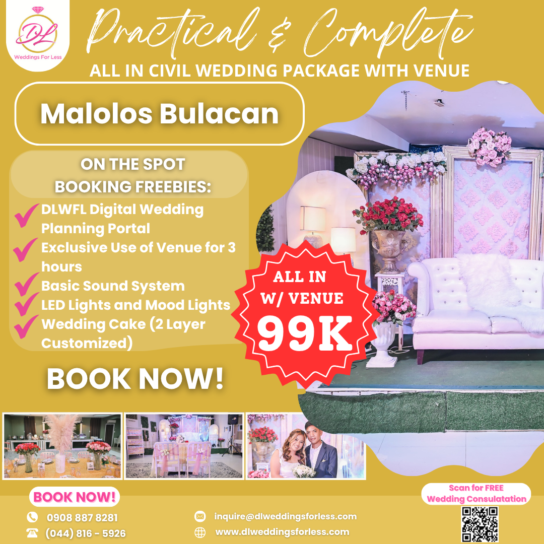 Civil All-in Wedding Package (Malolos Bulacan)
